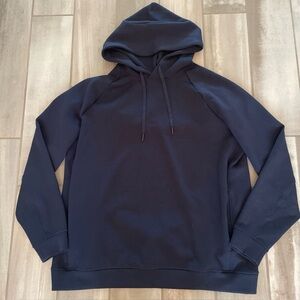 Lululemon Smooth Spacer Classic-Fit Pullover Hoodie Navy Blue Men’s XL